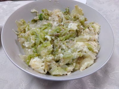 �L���x�c�ƃc�i�̔��u��